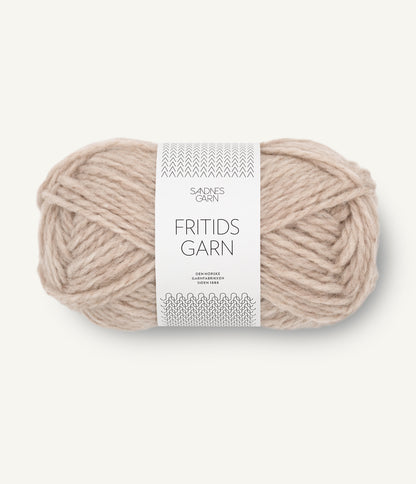 Sandnes Fritidsgarn 3021 Lys beigemelert beigemeleret