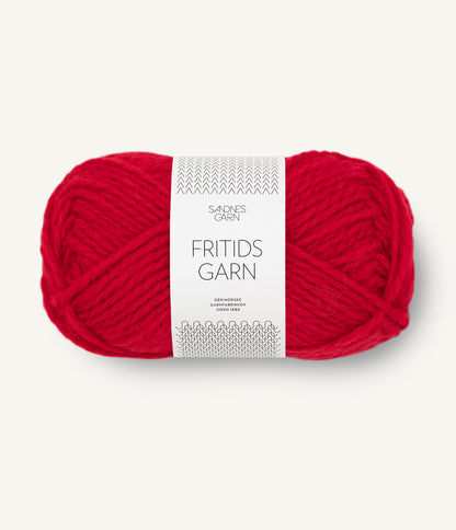 Sandnes Fritidsgarn 4120 Rød