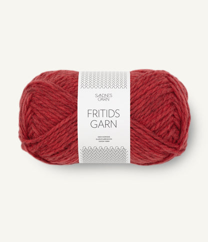 Sandnes Fritidsgarn 4236 Rødmelert Rødmeleret
