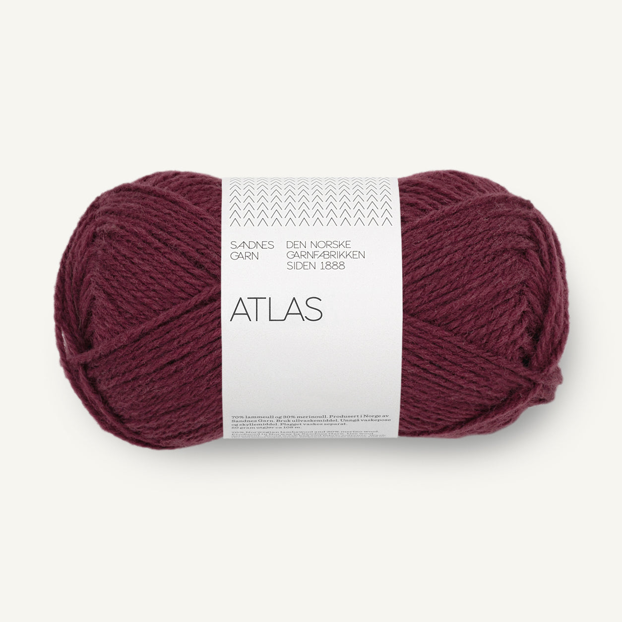 Sandnes Atlas 4372 Burgundy