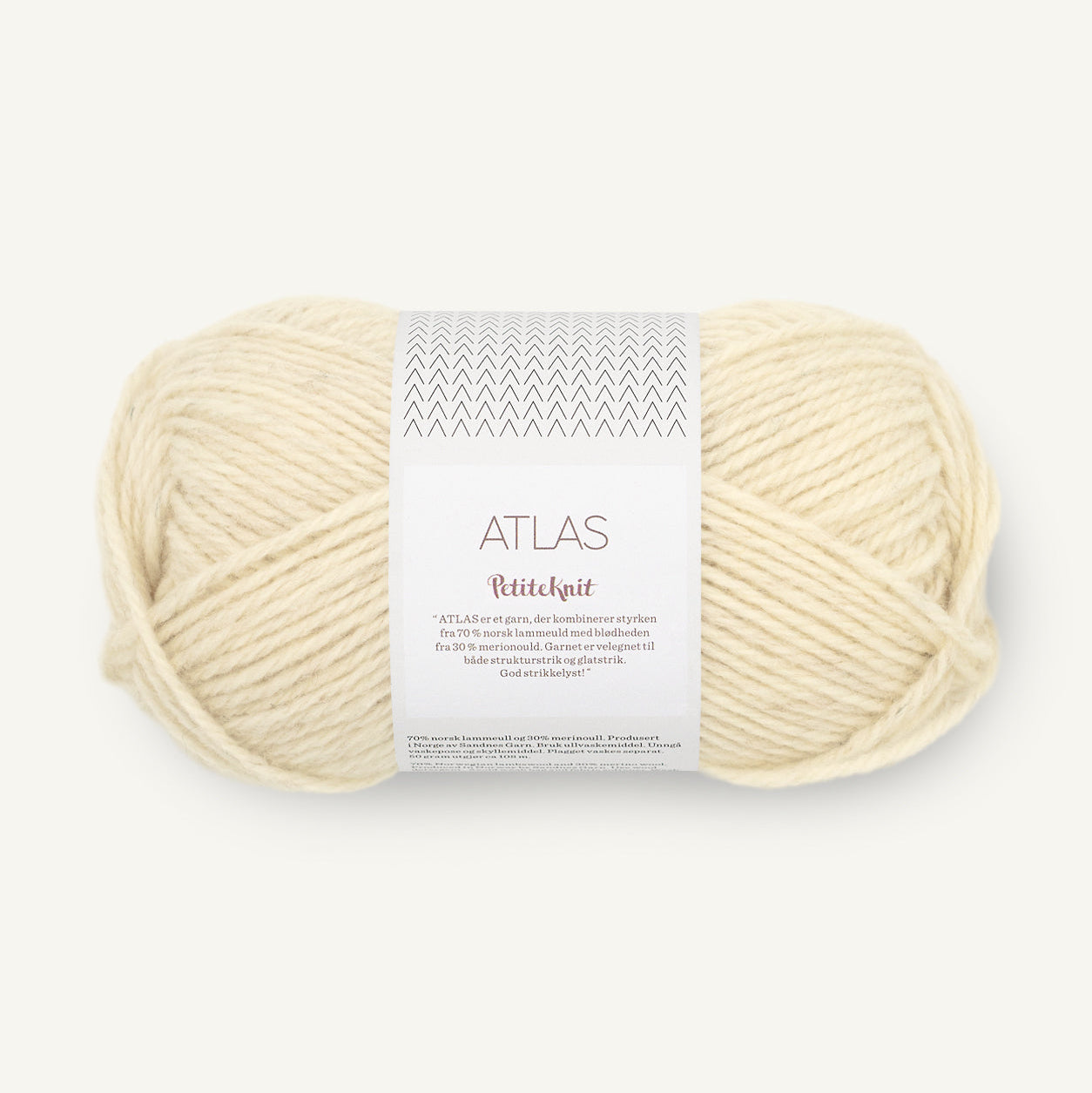 Sandnes Atlas Petiteknit 1016 milk melange