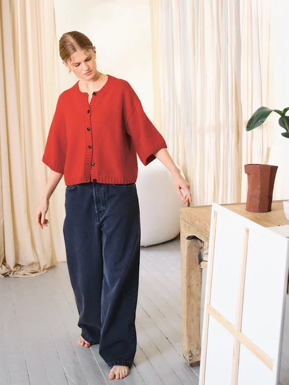 Sandnes 2502 DIY Nr. 2 Lia Cardigan Double Sunday 2x Sunday