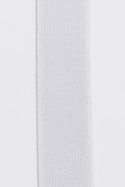Elastik Krympebehandlet 25mm hvid