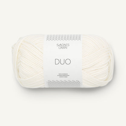 Sandnes Duo 1002 Hvit Hvid