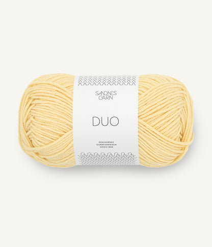 Sandnes Duo 2112 Lys gul