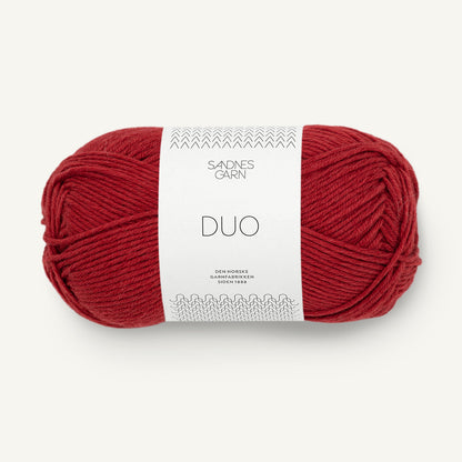 Sandnes Duo 4236 Dyp Rød Dyb Rød