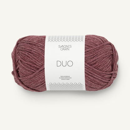 Sandnes Duo 4344 Mørk Pudderrosa