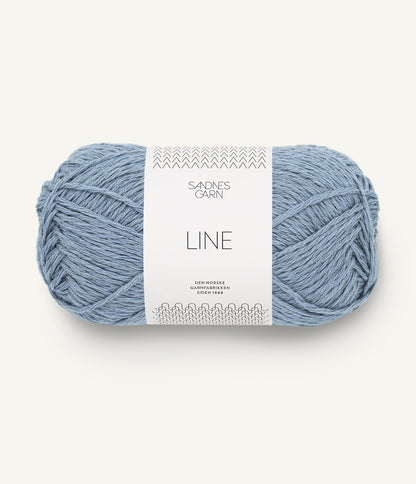 Sandnes Line 6032 Blaa Blå Hortensia