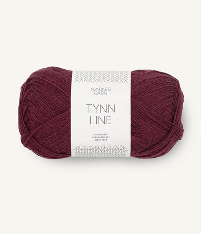 Sandnes Tynn Line Dyn Burgunder 4372