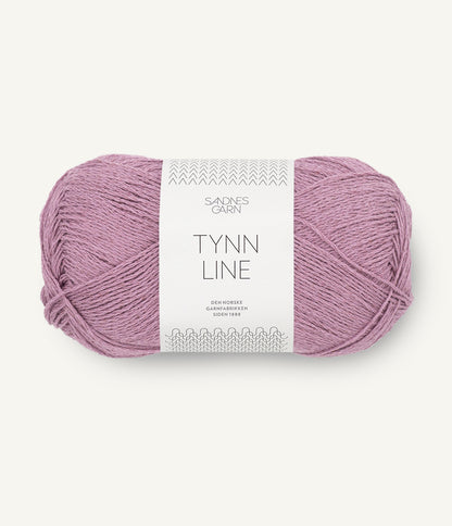 Sandnes Tynn Line 4632 Rosa Lavendel