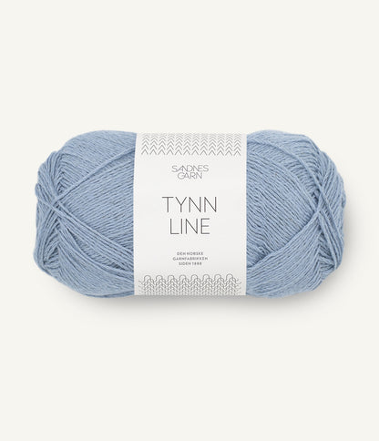 Sandnes Tynn Line 6032 Blå Hortensia