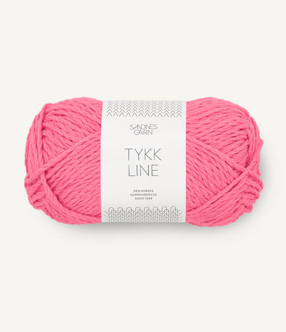 Sandnes Tykk Line 4315 Bubblegum pink