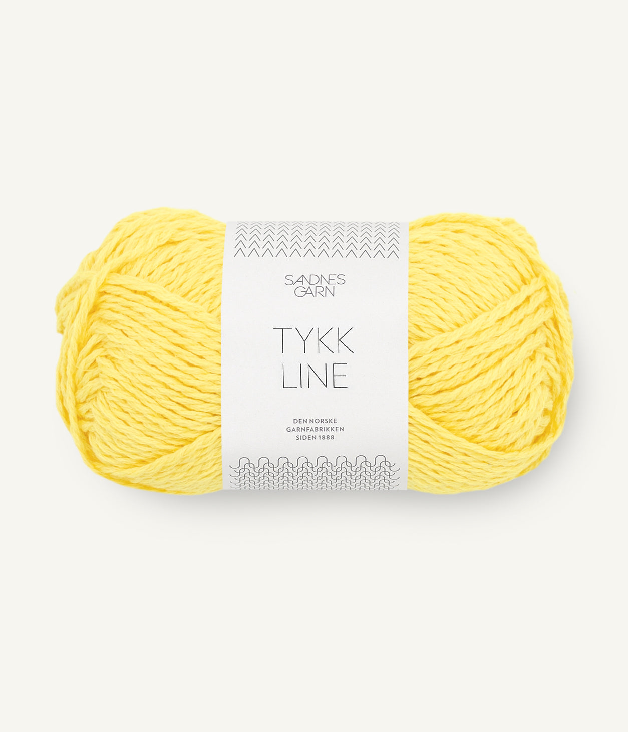 Sandnes Tykk Line 9004 Lemon