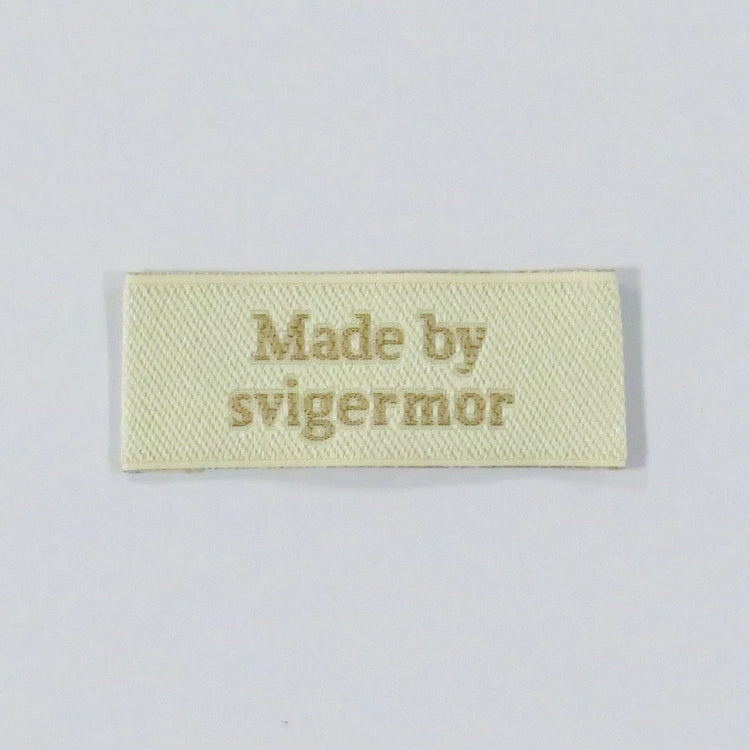 Label Made by Svigermor