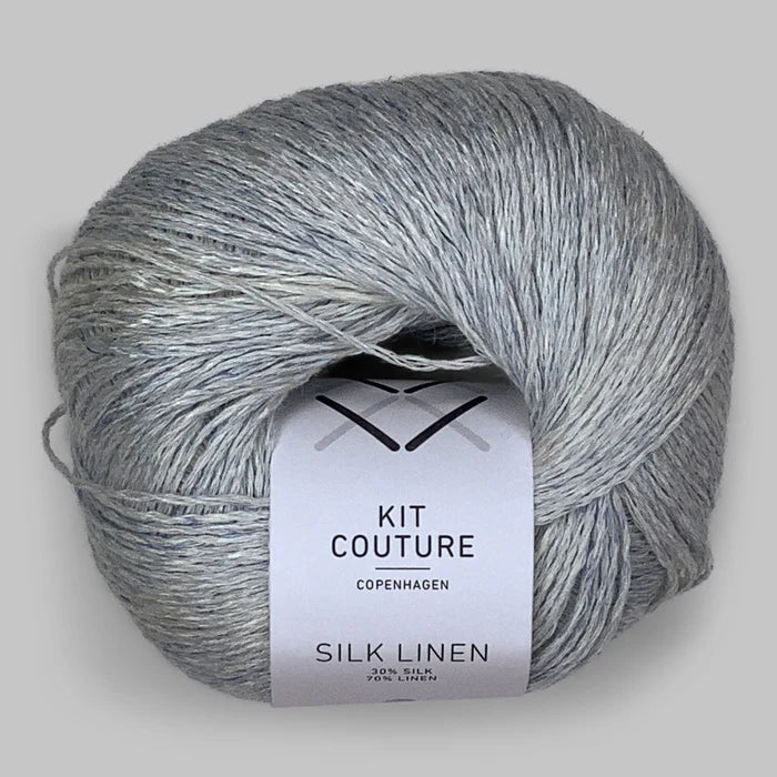 Kit Couture Silk Linen 5838 Isblå