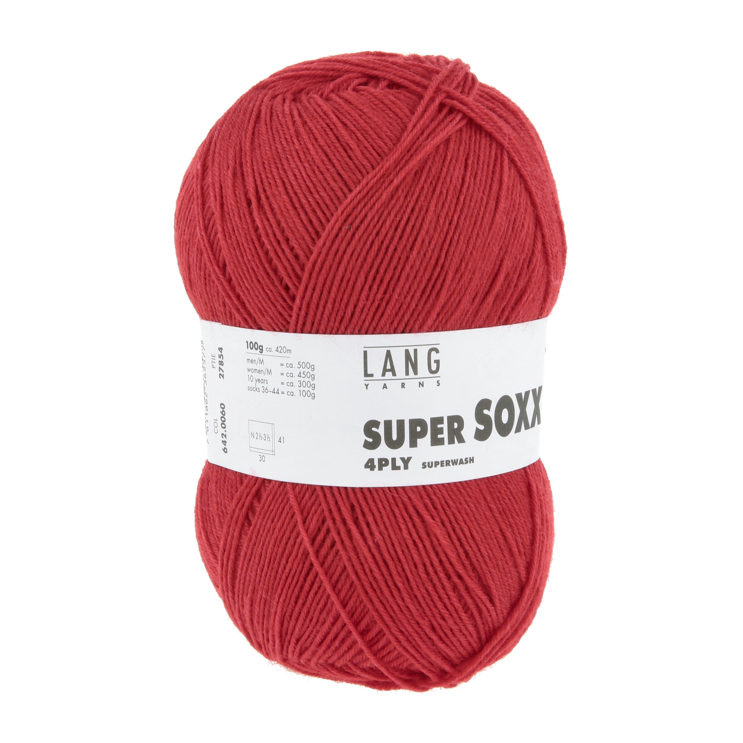 LangYarns_SuperSoxx4ply 60 Red