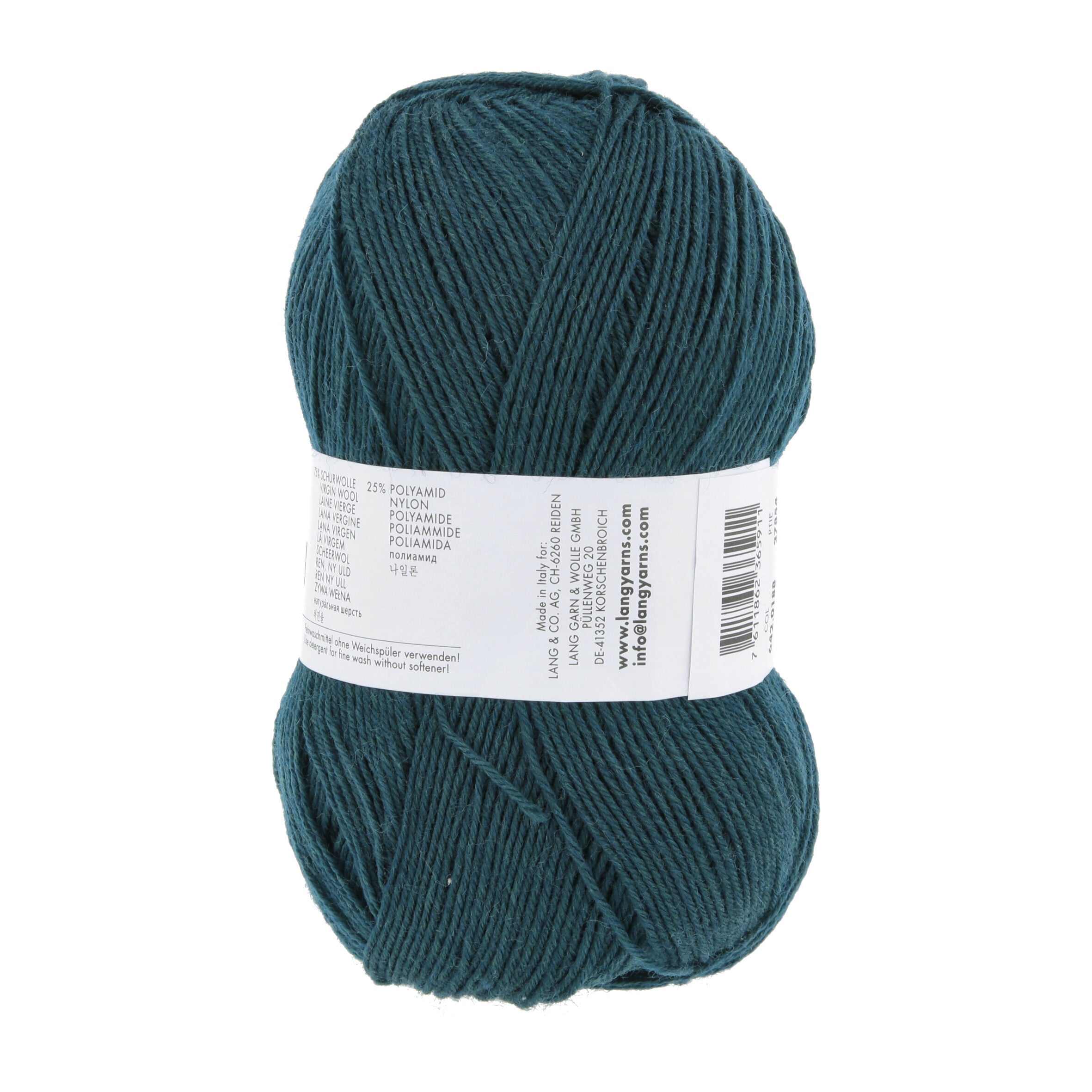 LangYarns_SuperSoxx4ply 188 Dark petrol