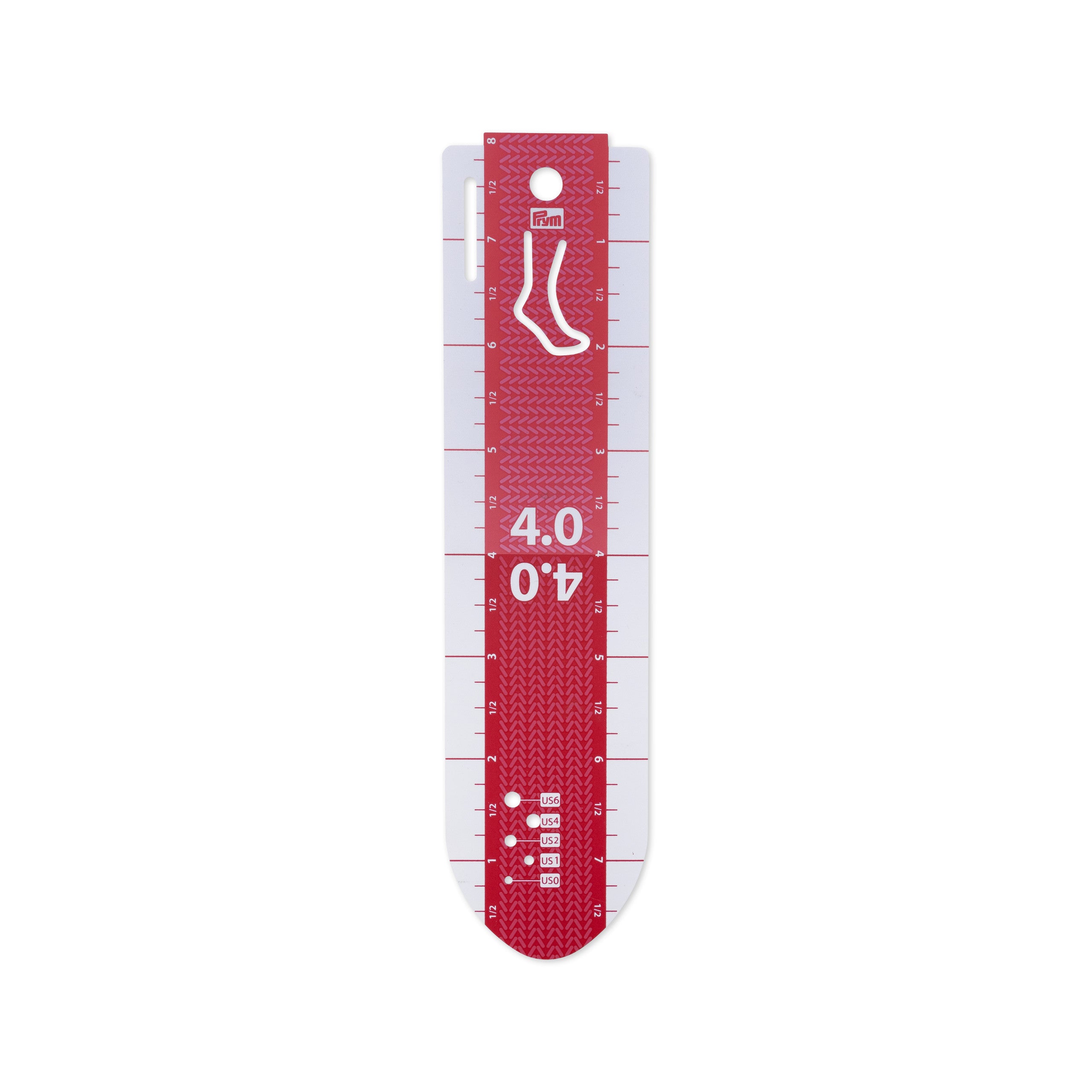 Sokkemål cm/inch