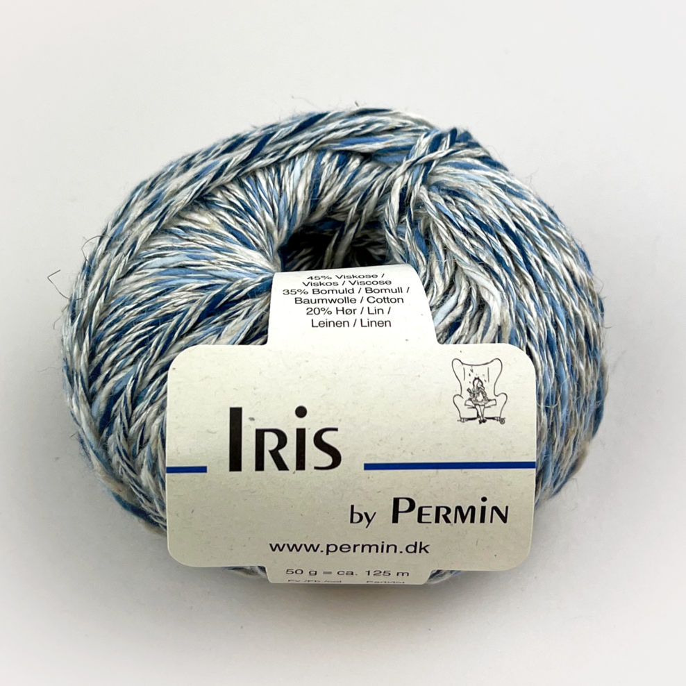 Permin Iris 9601 Blå Toner