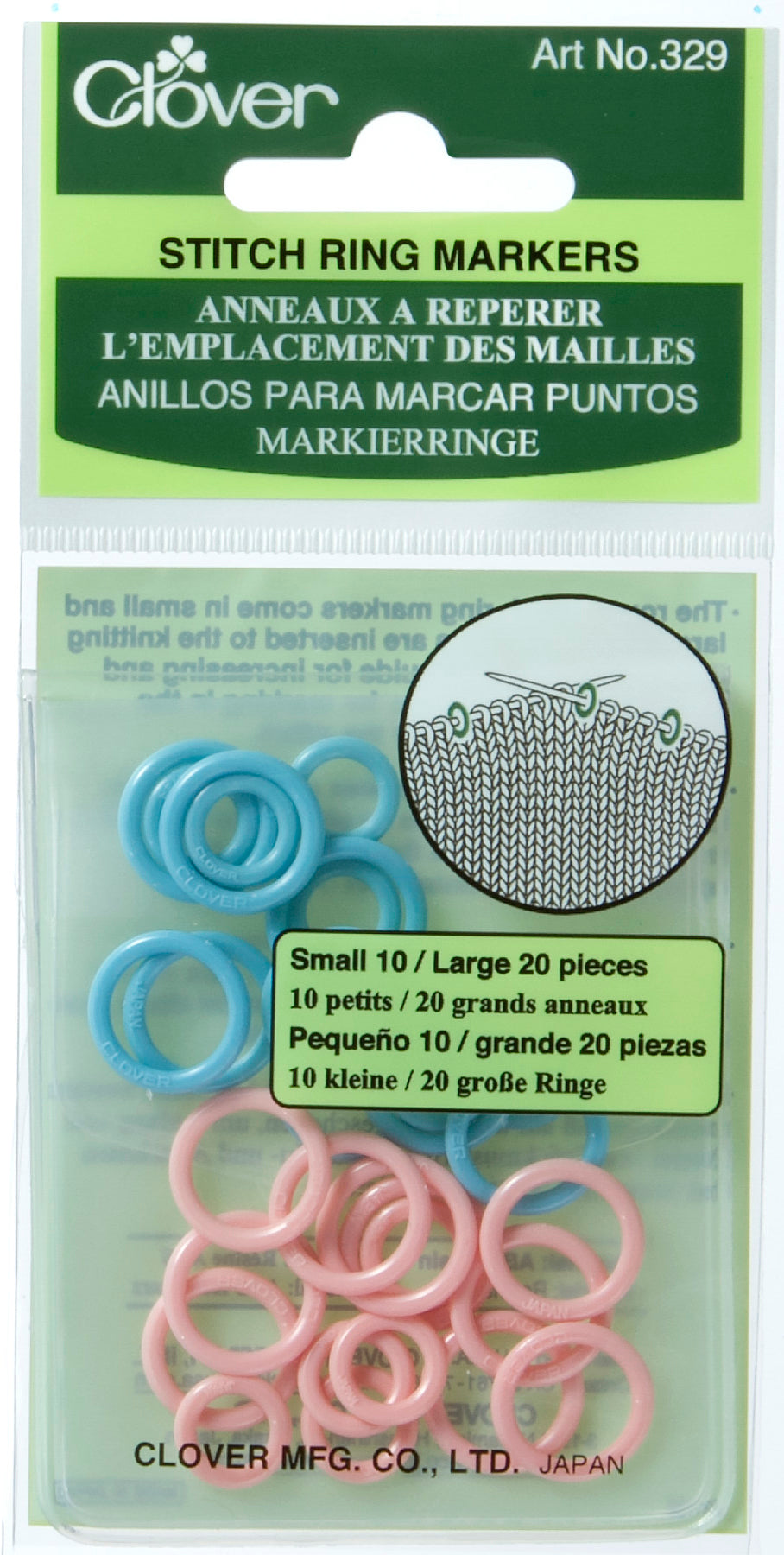 Markerings ringe str. Small