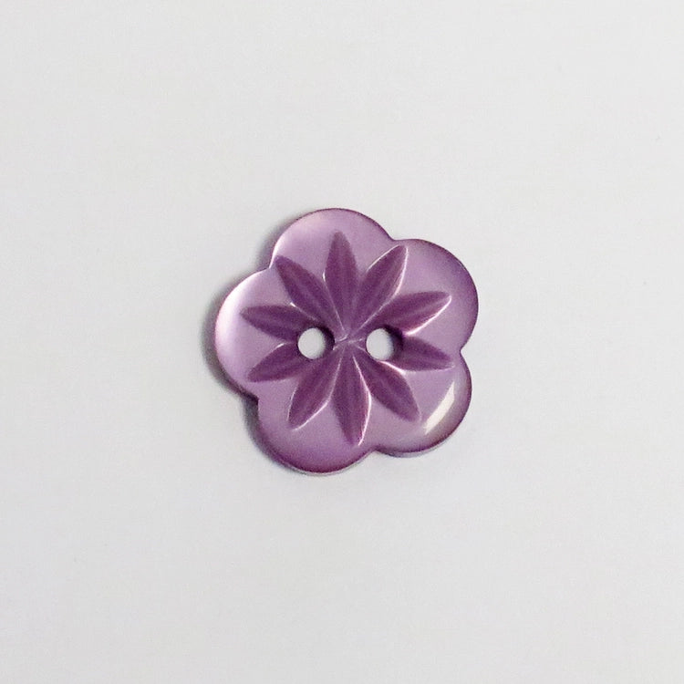 Blomst Knap Rosa (15 mm)