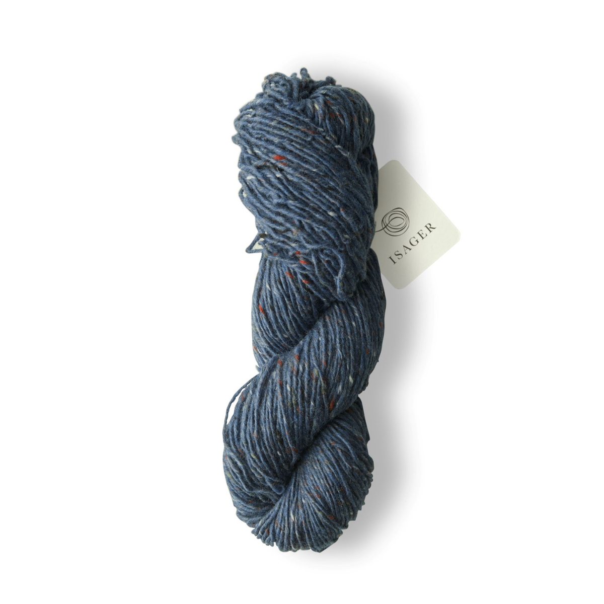 Isager Aran Tweed Blue