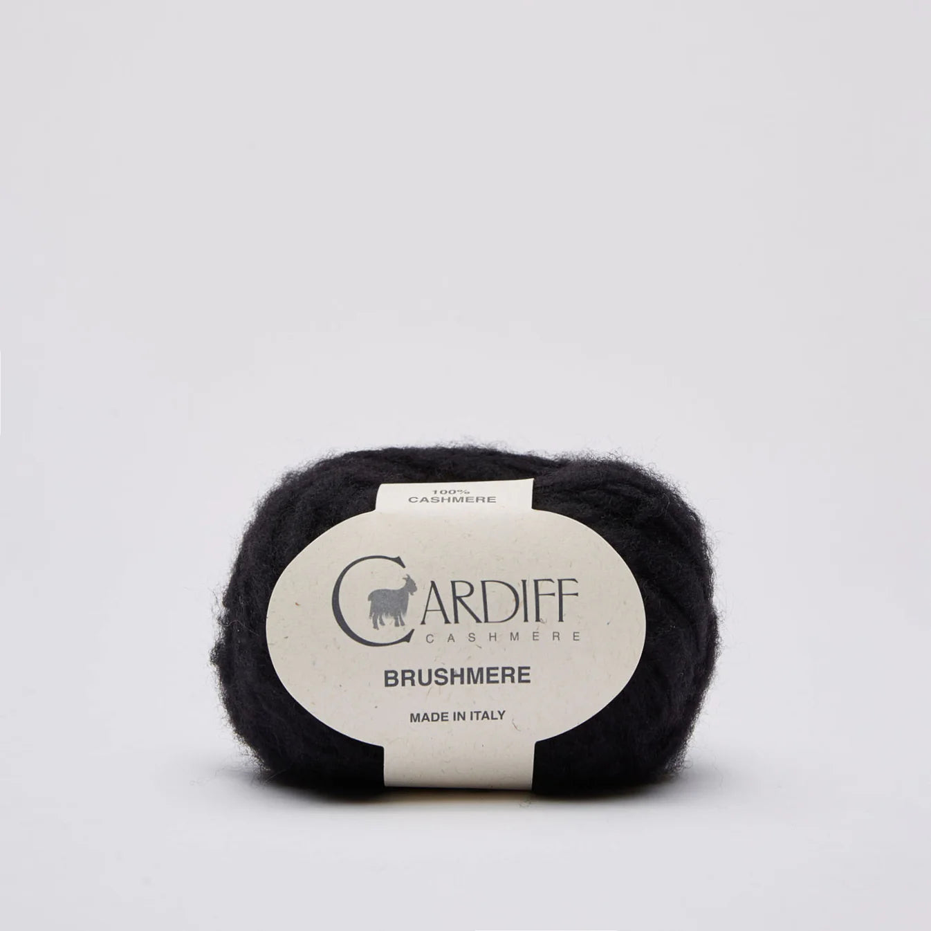 Cardiff  Cashmere BRUSHMERE 110 Black