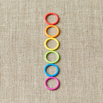 Cocoknits Colored Ring Stitch Marker original large maskemarkører