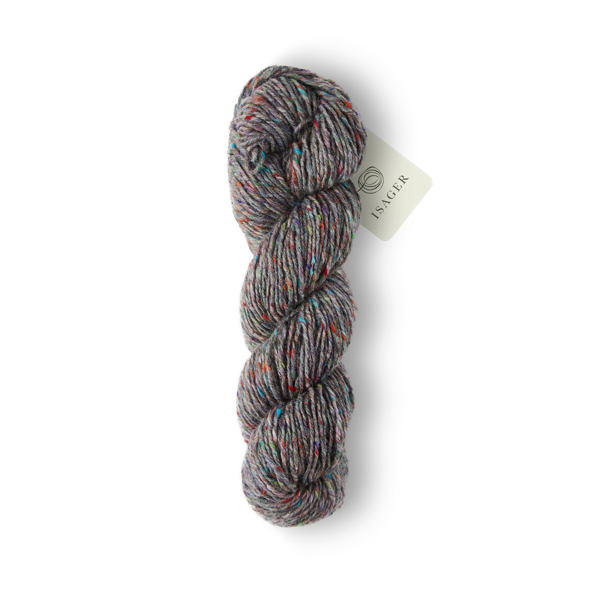 Isager Aran Tweed Confetti