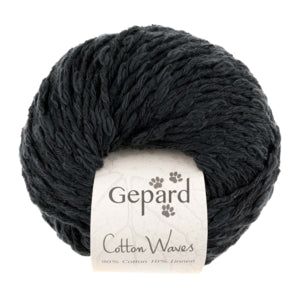 Gepard Cotton Waves 599 Noir sort