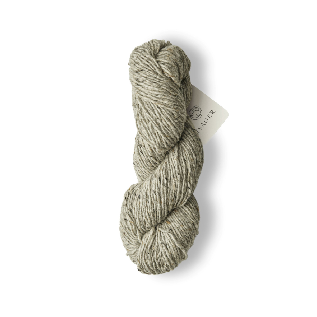 Isager Aran Tweed Grey