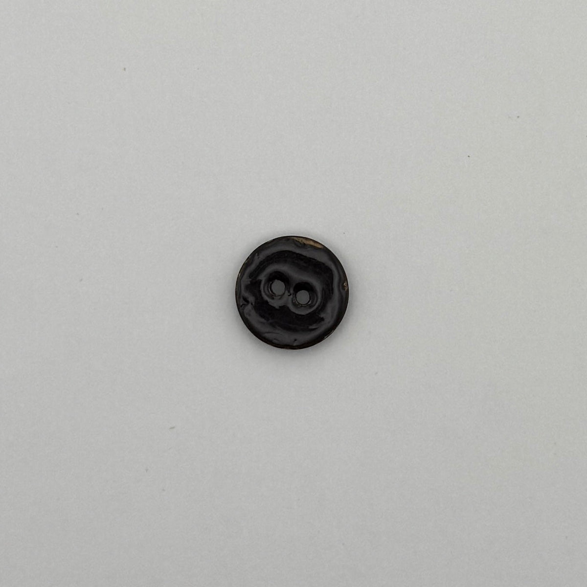 Kokos Knap Brun 15 mm