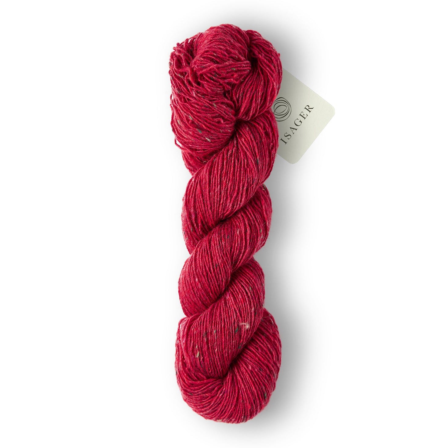 Isager Tweed Raspberry