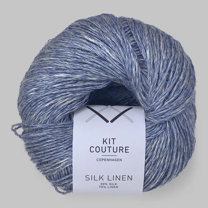 Kit Couture Silk linen 5843 blaa blå
