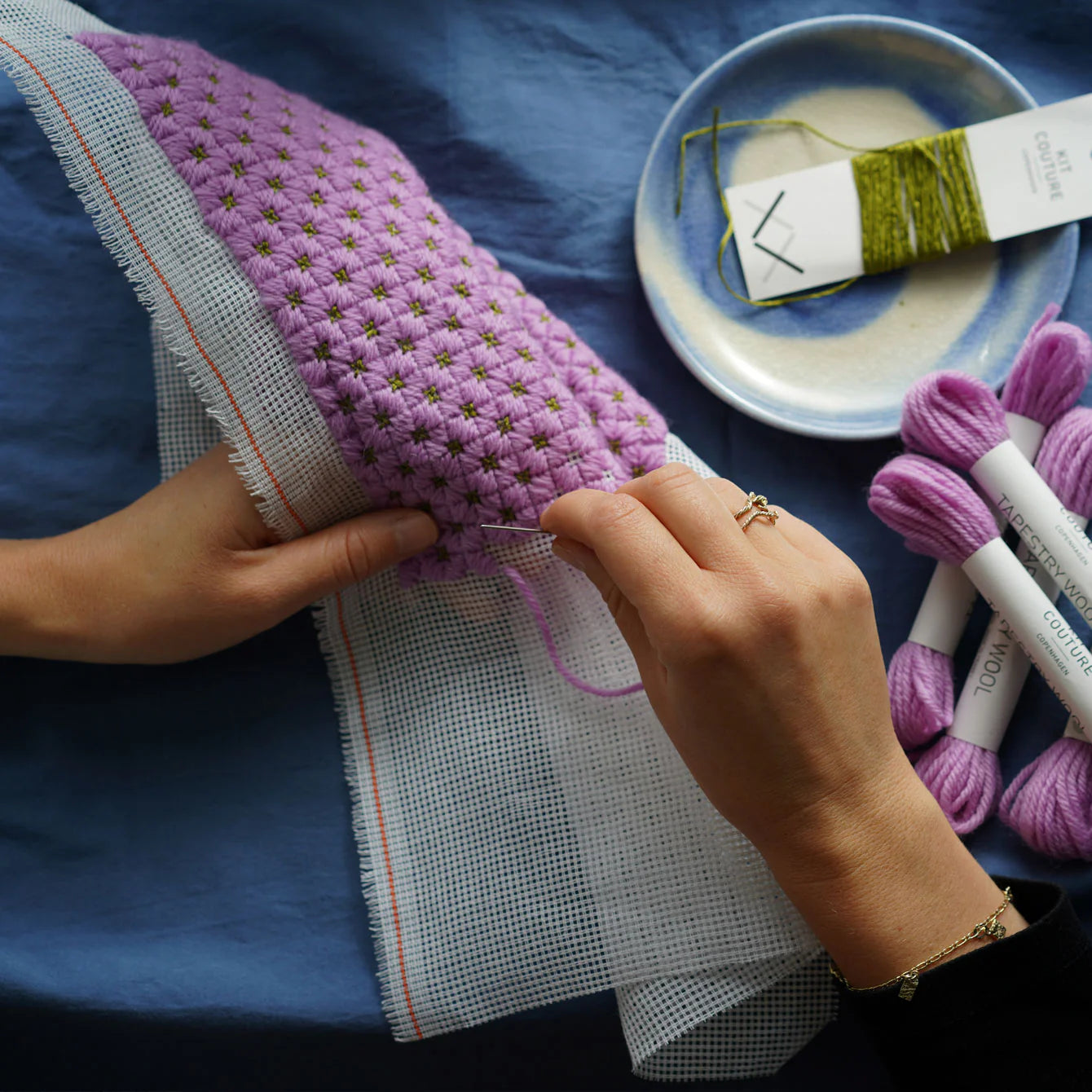Arholma Clutch Broderi Kit Couture