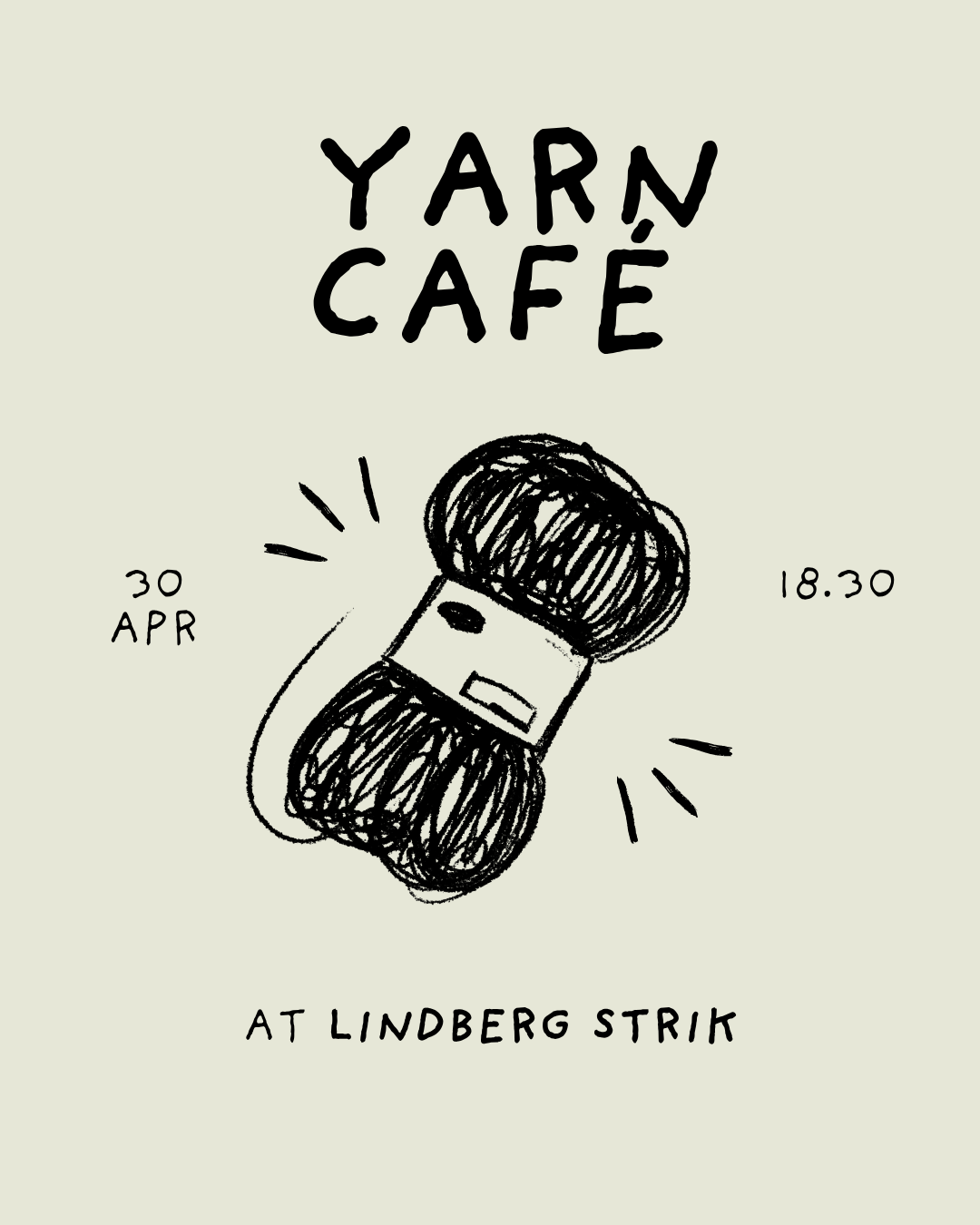 English Yarn Café Knitting Event Copenhagen