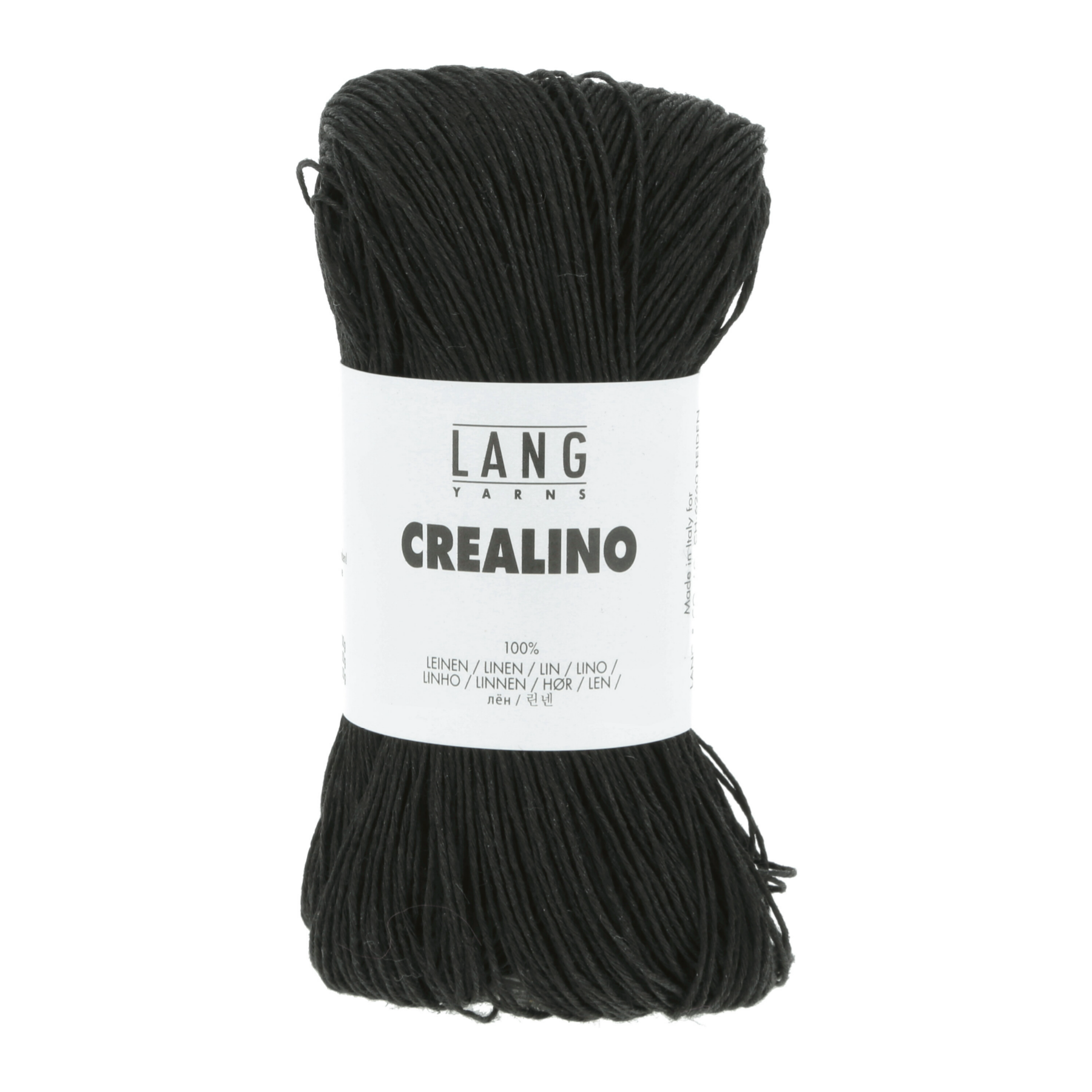 Lang Yarn Crealino 04 Black