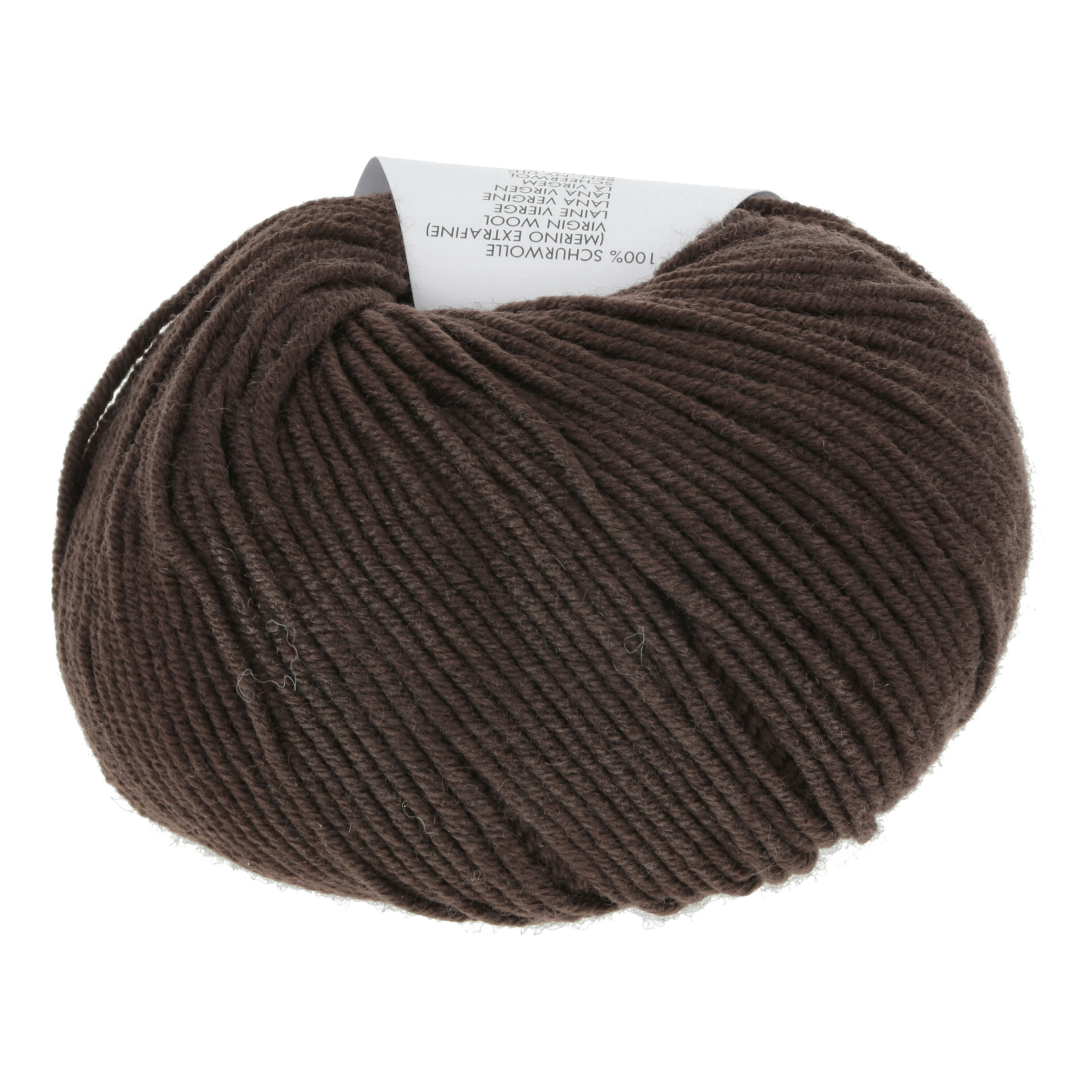 Lang Yarns Merino 120 468 Dark Brown