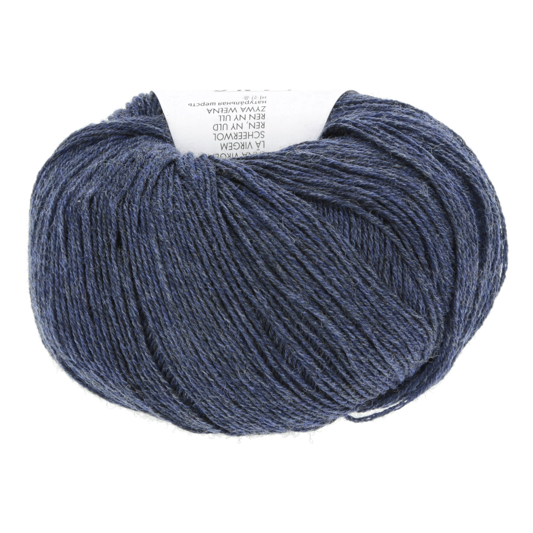Lang Yarns Merino 400 334 Dark Jeans Mélange