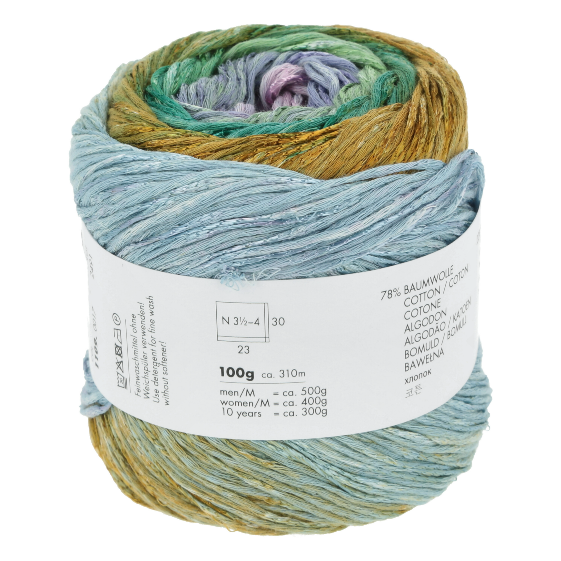 Lang Yarns Paradise 17 Green Lilac