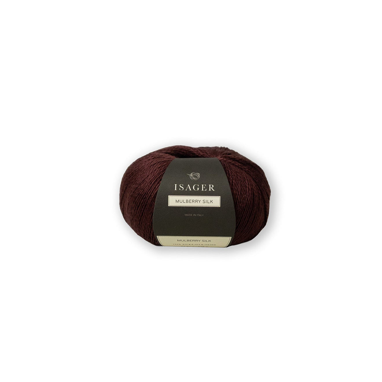 Isager Mulberry Silk Bordeaux