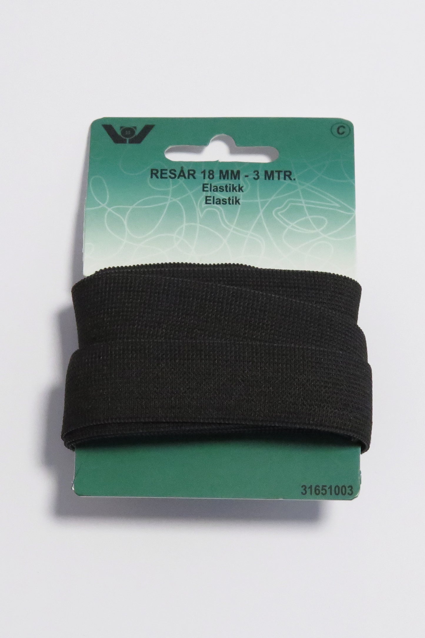 Elastik 18mm 3 meter