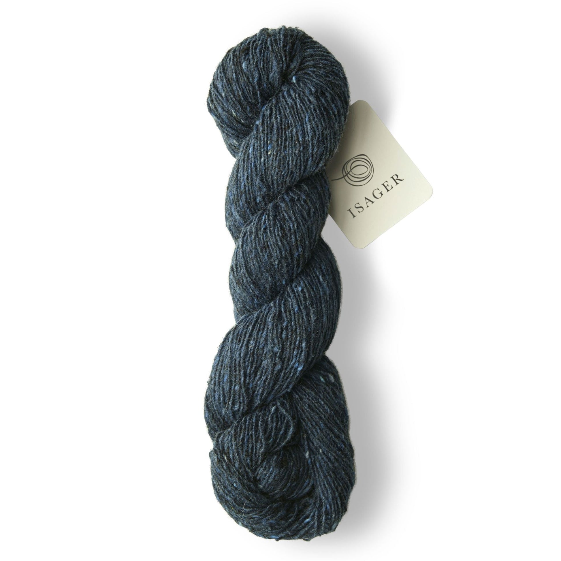 Isager Tweed Navy