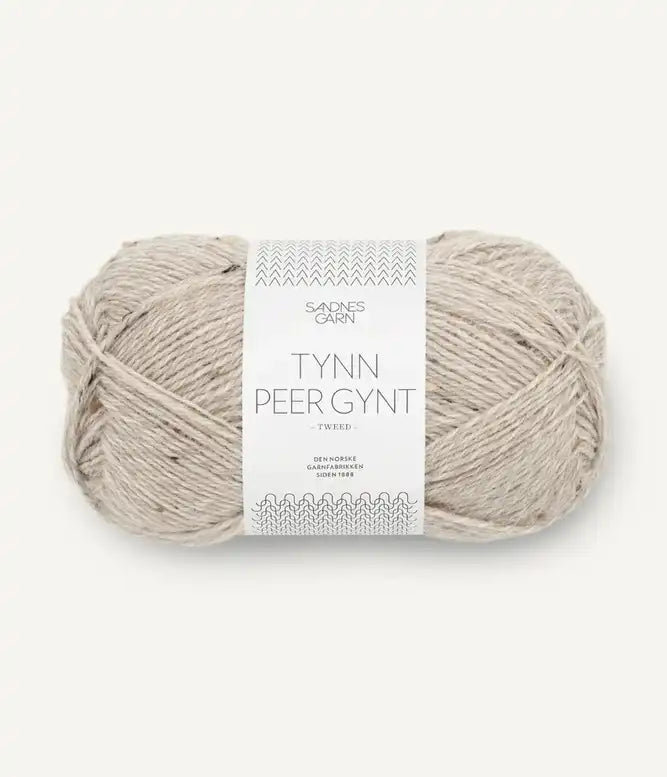 Sandnes Peer Gynt Tweed 2655 Beige Tweed