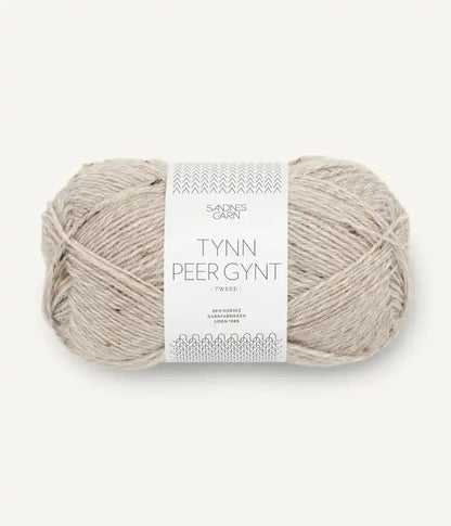 Sandnes Peer Gynt Tweed 2655 Beige Tweed