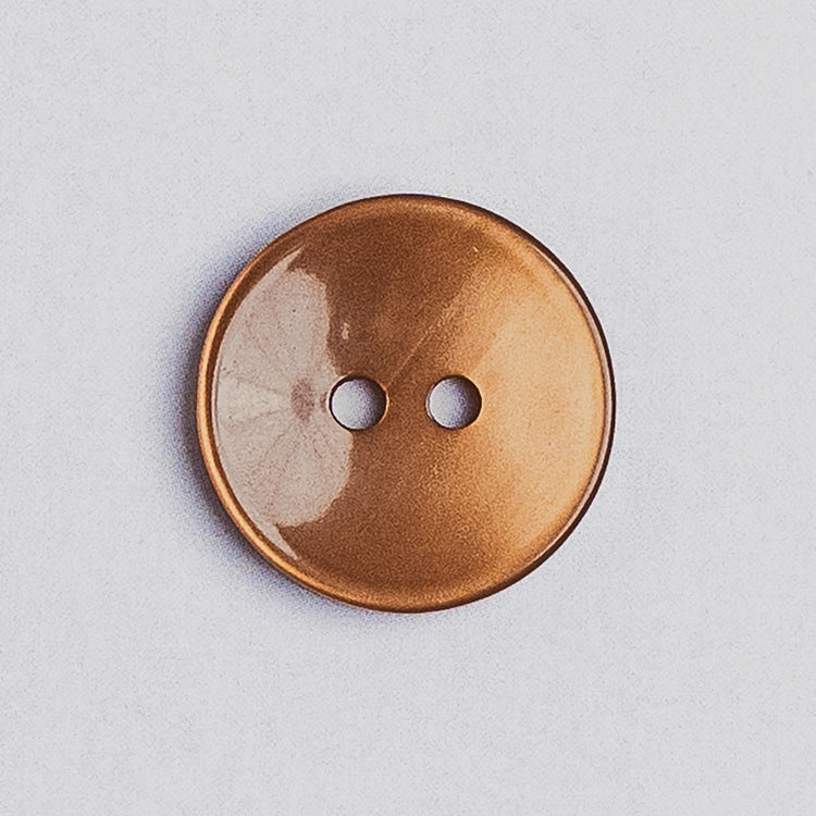 Plast Knap Lysebrun [18 mm]