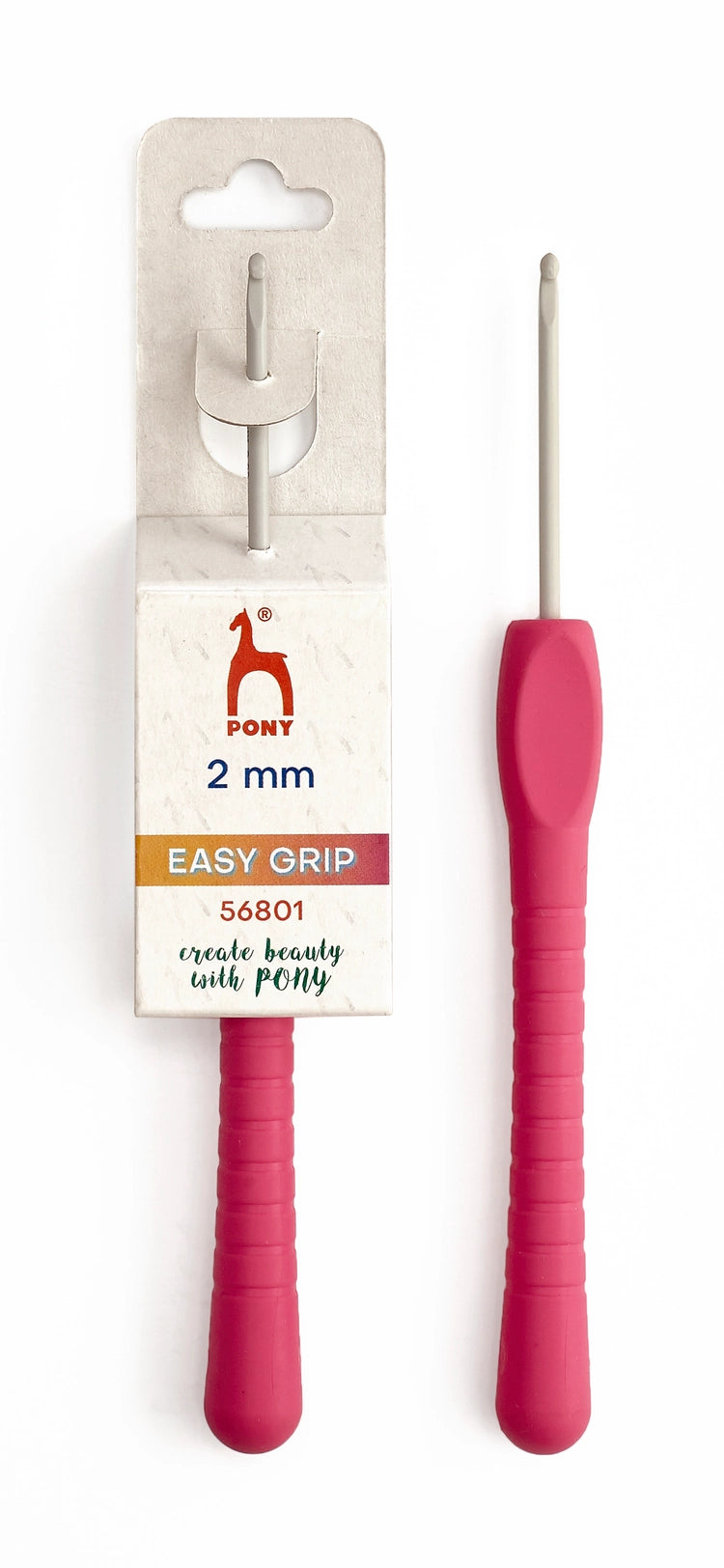 Hæklenåle Easy Grip - Pony (2 - 15 mm)