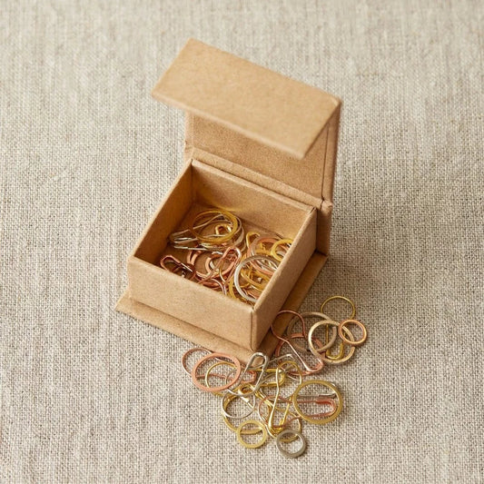 Cocoknits Precious Metal Stitch Marker Maskemarkører 