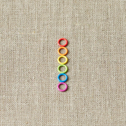 Cocoknits Colored Ring Stitch Marker Small Maskemarkører