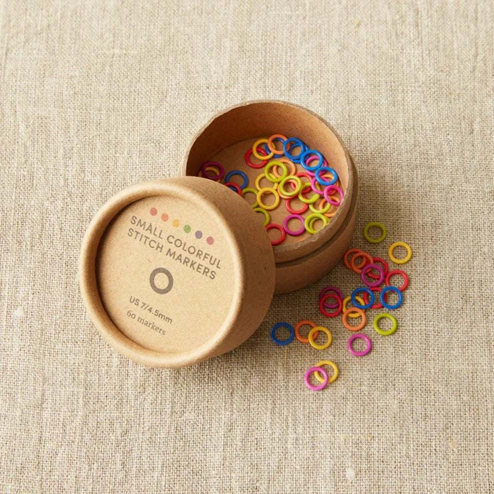 Cocoknits Colored Ring Stitch Marker Small Maskemarkører